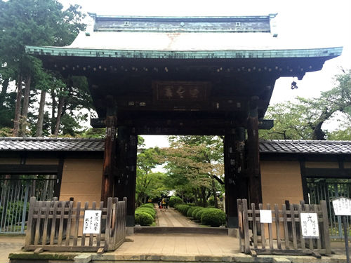 豪徳寺の入り口