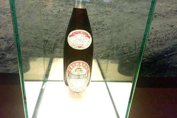 エビスビールの瓶