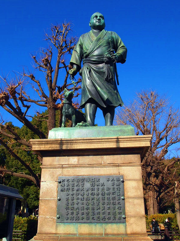 上野 本人とは似ていない 上野公園の 西郷隆盛像 を見学する 東京ひとり旅ガイド