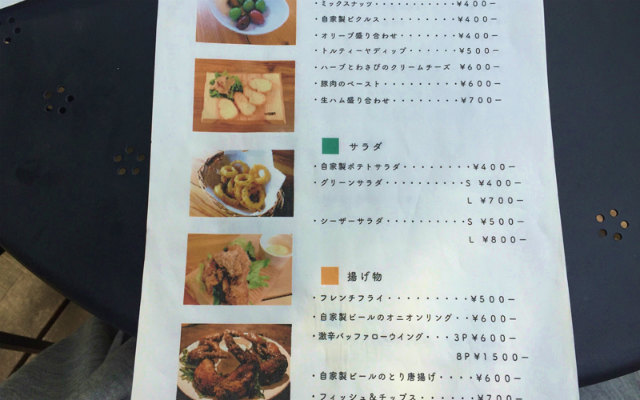メニュー